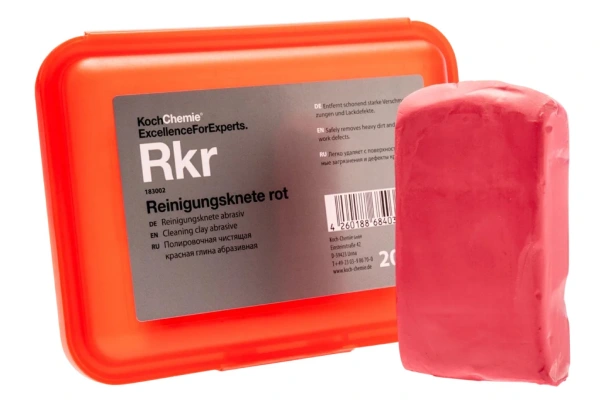 Reinigungsknete rot